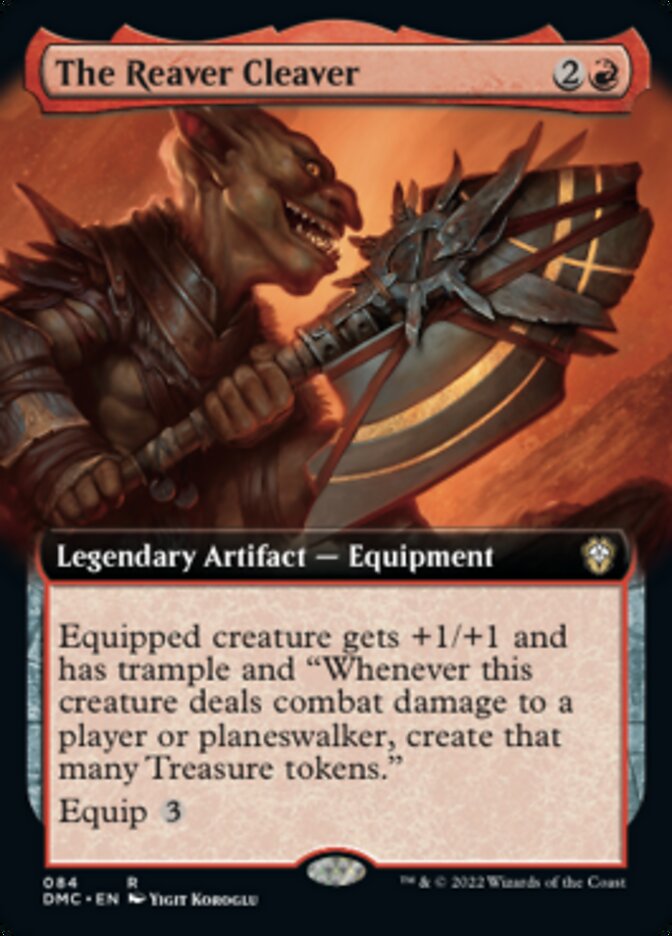 The Reaver Cleaver (Extended Art) [Dominaria United Commander] | Black Swamp Games
