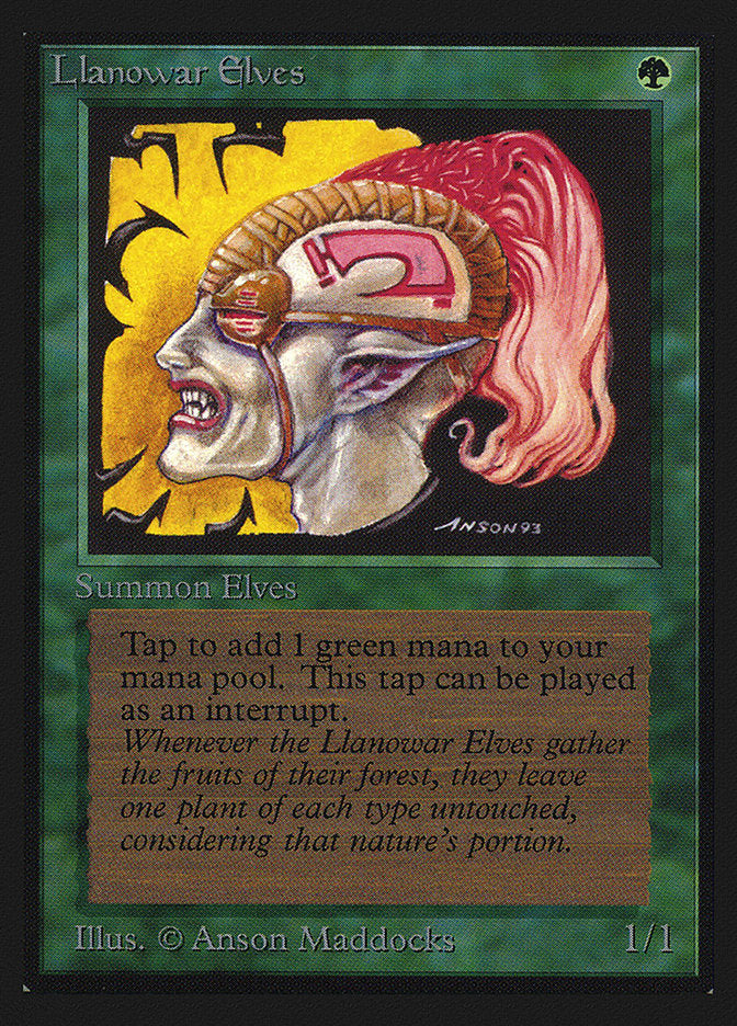 Llanowar Elves [Collectors' Edition] | Black Swamp Games