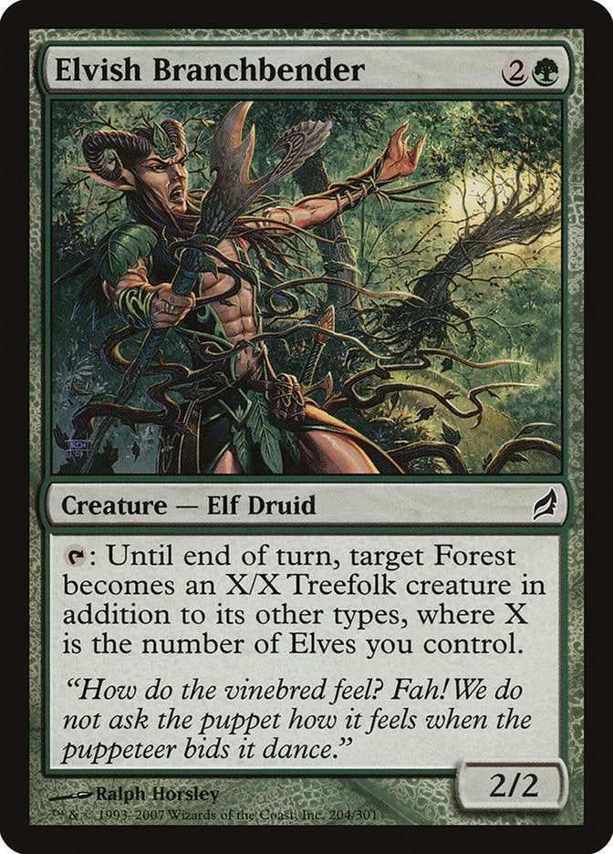 Elvish Branchbender [Lorwyn] | Black Swamp Games