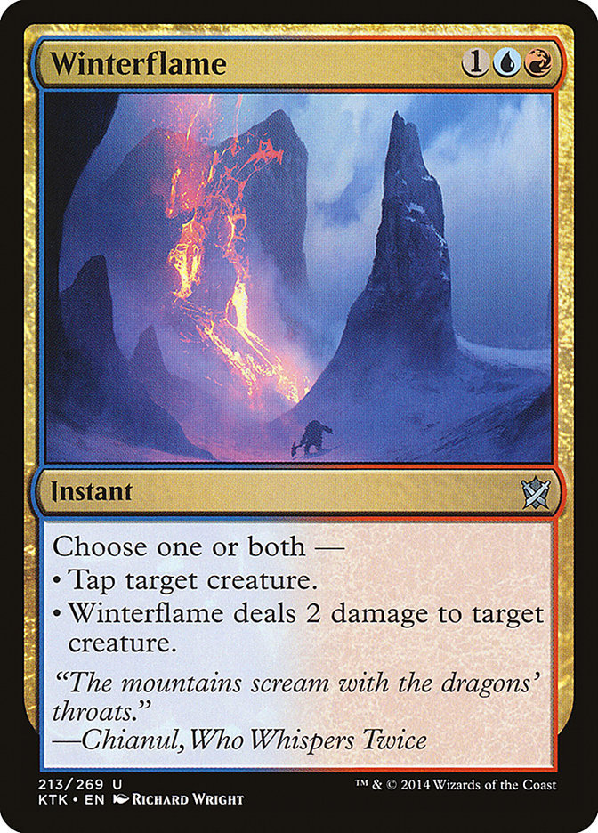 Winterflame [Khans of Tarkir] | Black Swamp Games