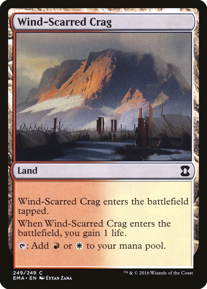 Wind-Scarred Crag [Eternal Masters] | Black Swamp Games
