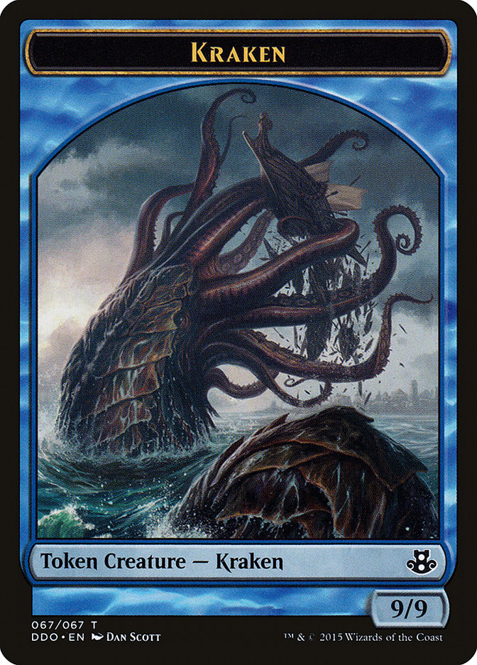Kraken Token [Duel Decks: Elspeth vs. Kiora] | Black Swamp Games