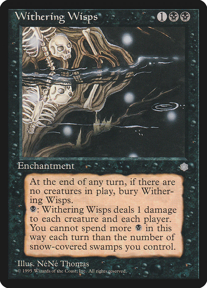 Withering Wisps [Ice Age] | Black Swamp Games
