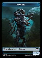 Human Soldier // Zombie (0013) Double-Sided Token [Commander Masters Tokens] | Black Swamp Games