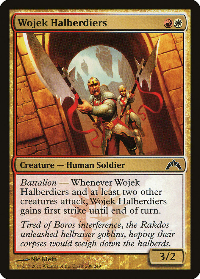 Wojek Halberdiers [Gatecrash] | Black Swamp Games