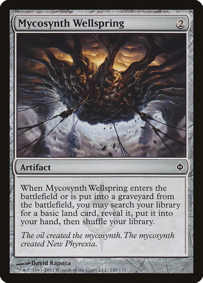 Mycosynth Wellspring [New Phyrexia] | Black Swamp Games