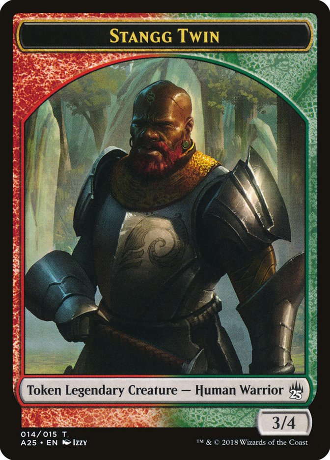 Stangg Twin Token [Masters 25 Tokens] | Black Swamp Games