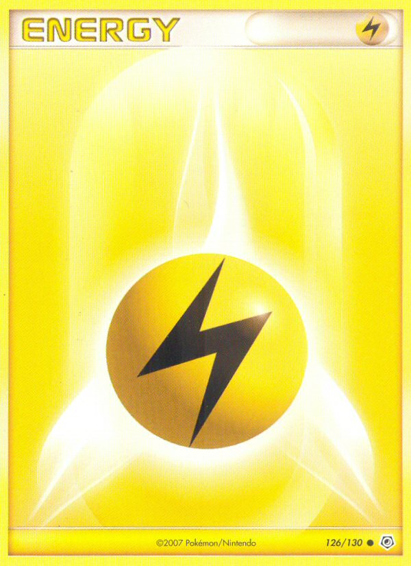 Lightning Energy (126/130) [Diamond & Pearl: Base Set] | Black Swamp Games