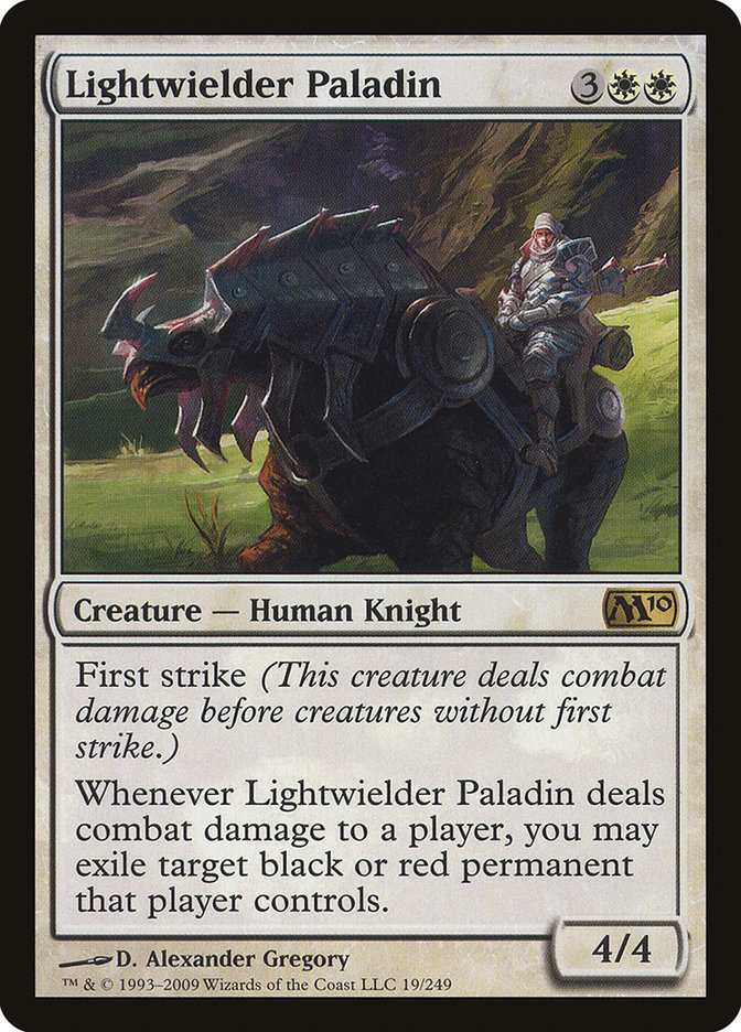 Lightwielder Paladin [Magic 2010] | Black Swamp Games
