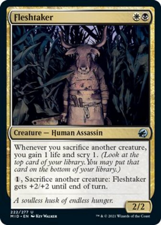 Fleshtaker [Innistrad: Midnight Hunt] | Black Swamp Games