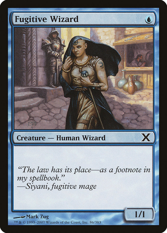 Fugitive Wizard [Tenth Edition] | Black Swamp Games