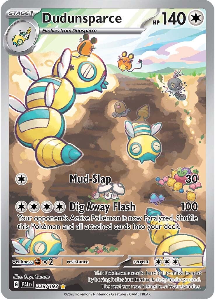 Dudunsparce (229/193) [Scarlet & Violet: Paldea Evolved] | Black Swamp Games