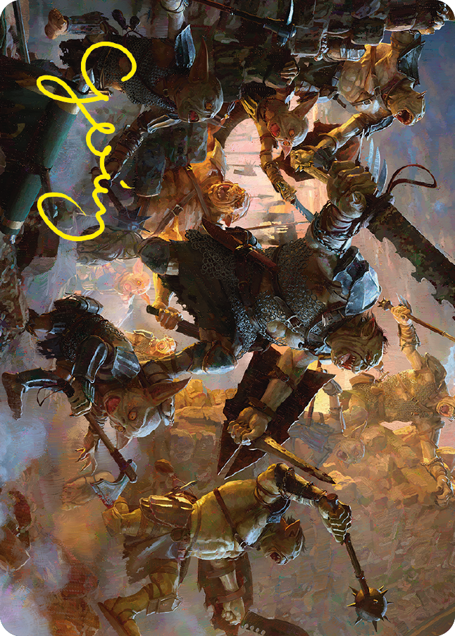 Thrill of Possibility Art Card (Gold-Stamped Signature) [The Lord of the Rings: Tales of Middle-earth Art Series] | Black Swamp Games