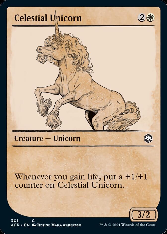 Celestial Unicorn (Showcase) [Dungeons & Dragons: Adventures in the Forgotten Realms] | Black Swamp Games
