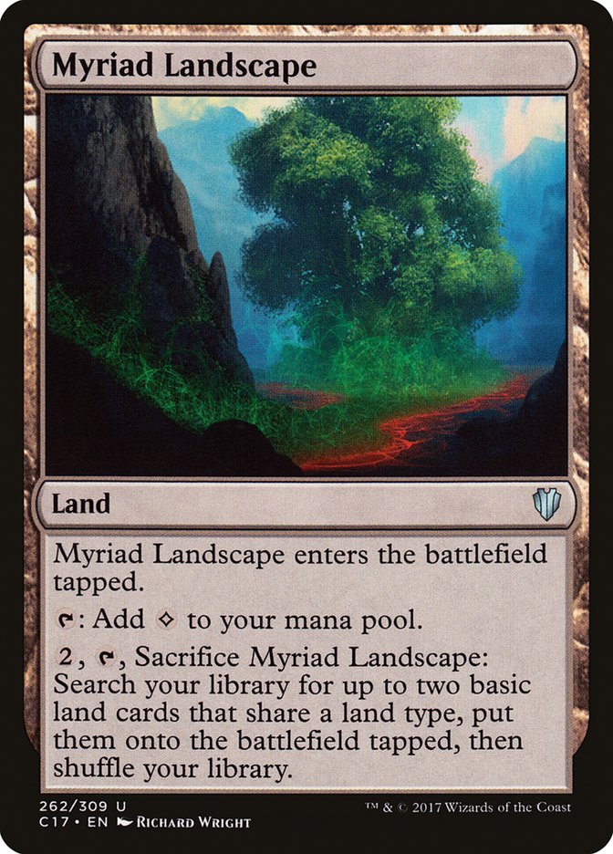 Myriad Landscape [Commander 2017] | Black Swamp Games