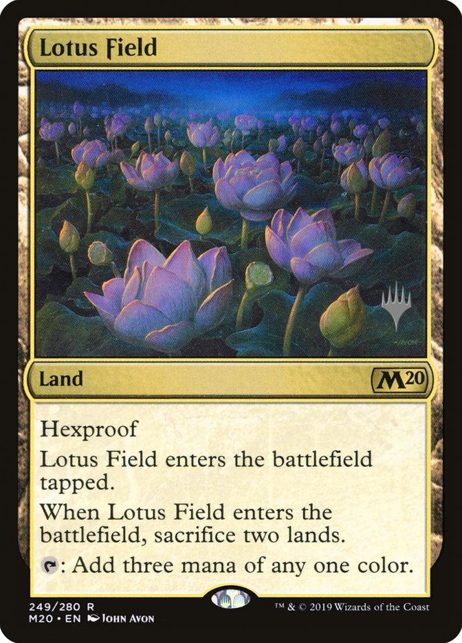 Lotus Field (Promo Pack) [Core Set 2020 Promos] | Black Swamp Games