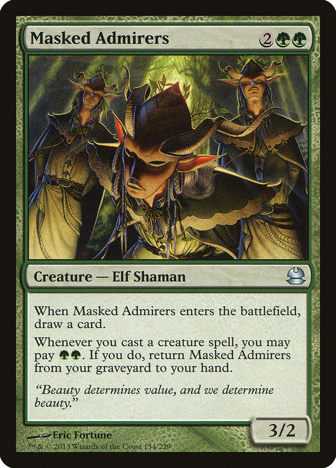 Masked Admirers [Modern Masters] | Black Swamp Games