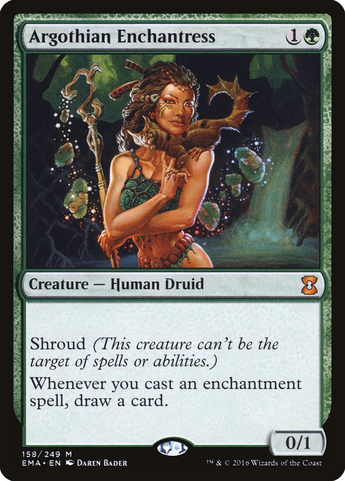 Argothian Enchantress [Eternal Masters] | Black Swamp Games