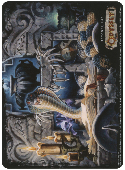 Diabolic Tutor (Oversized) [Eighth Edition Box Topper] | Black Swamp Games