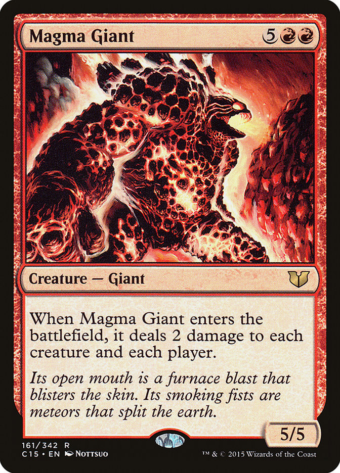 Magma Giant [Commander 2015] | Black Swamp Games