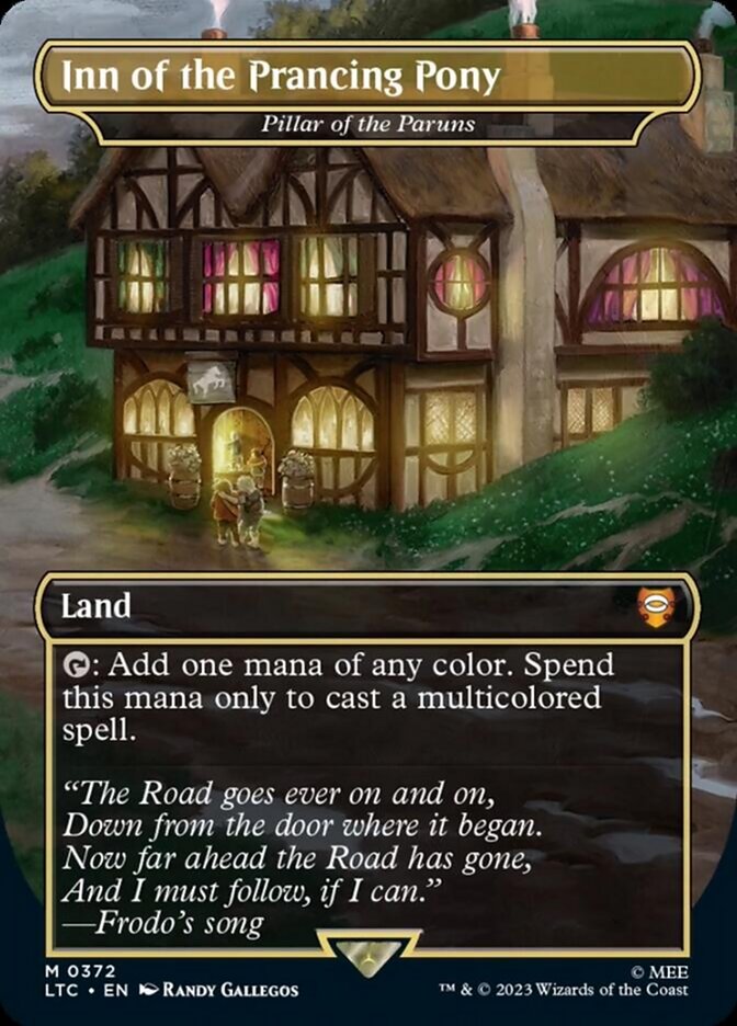 Inn of the Prancing Pony - Pillar of the Paruns [The Lord of the Rings: Tales of Middle-Earth Commander] | Black Swamp Games