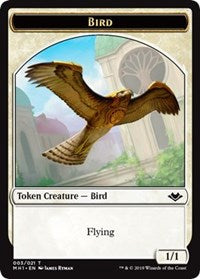 Bird (003) // Squirrel (015) Double-Sided Token [Modern Horizons Tokens] | Black Swamp Games