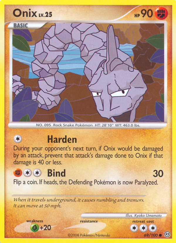 Onix (69/100) [Diamond & Pearl: Stormfront] | Black Swamp Games