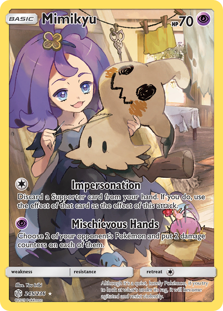 Mimikyu (245/236) [Sun & Moon: Cosmic Eclipse] | Black Swamp Games