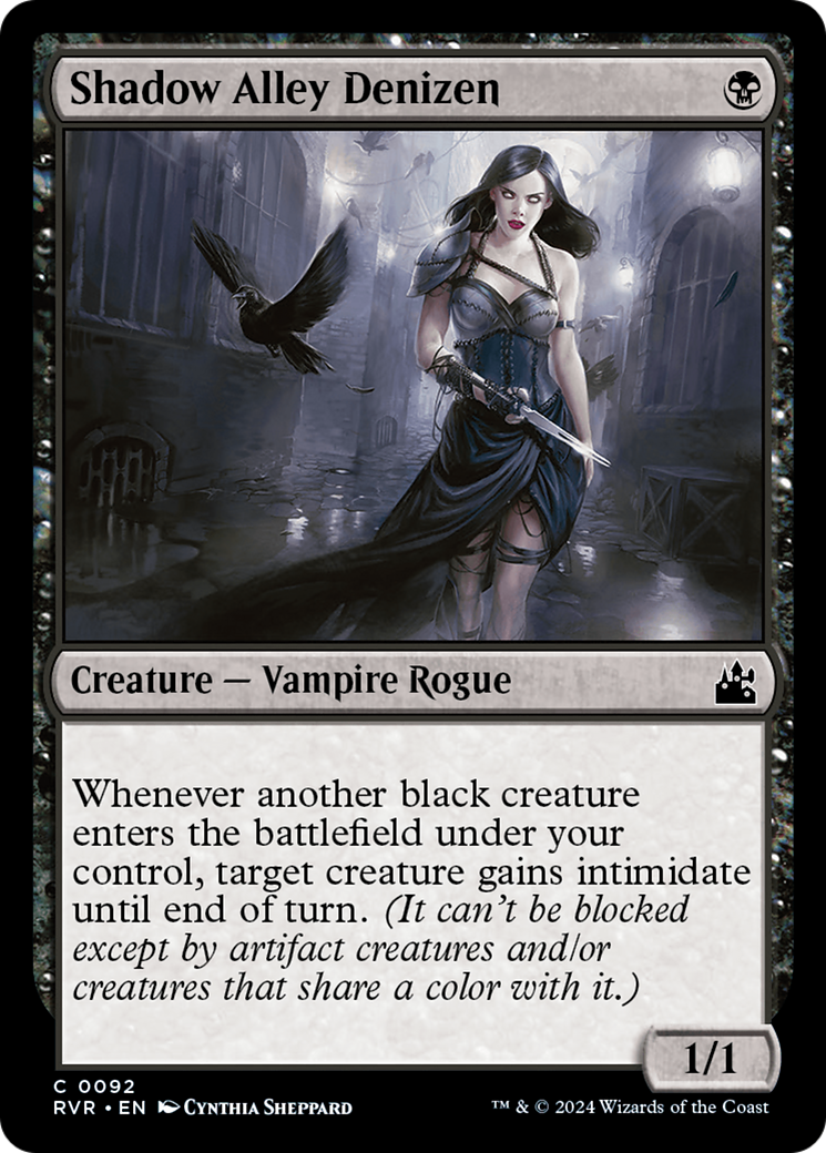 Shadow Alley Denizen [Ravnica Remastered] | Black Swamp Games