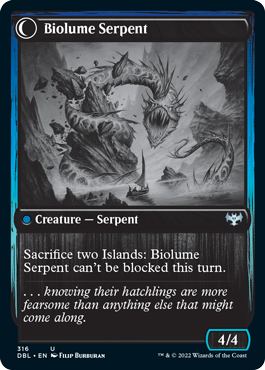 Biolume Egg // Biolume Serpent [Innistrad: Double Feature] | Black Swamp Games