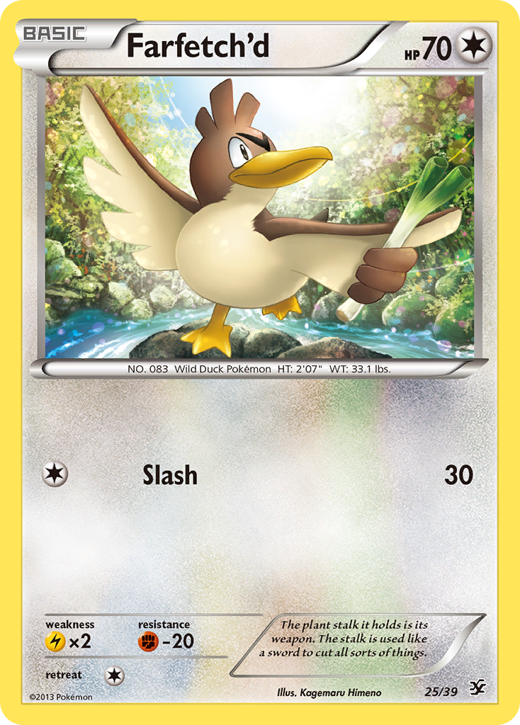 Farfetch'd (25/39) [XY: Kalos Starter Set] | Black Swamp Games