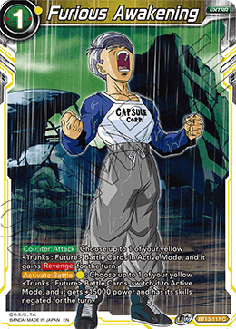 Furious Awakening (Common) (BT13-117) [Supreme Rivalry] | Black Swamp Games