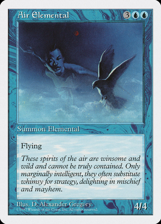 Air Elemental [Fifth Edition] | Black Swamp Games