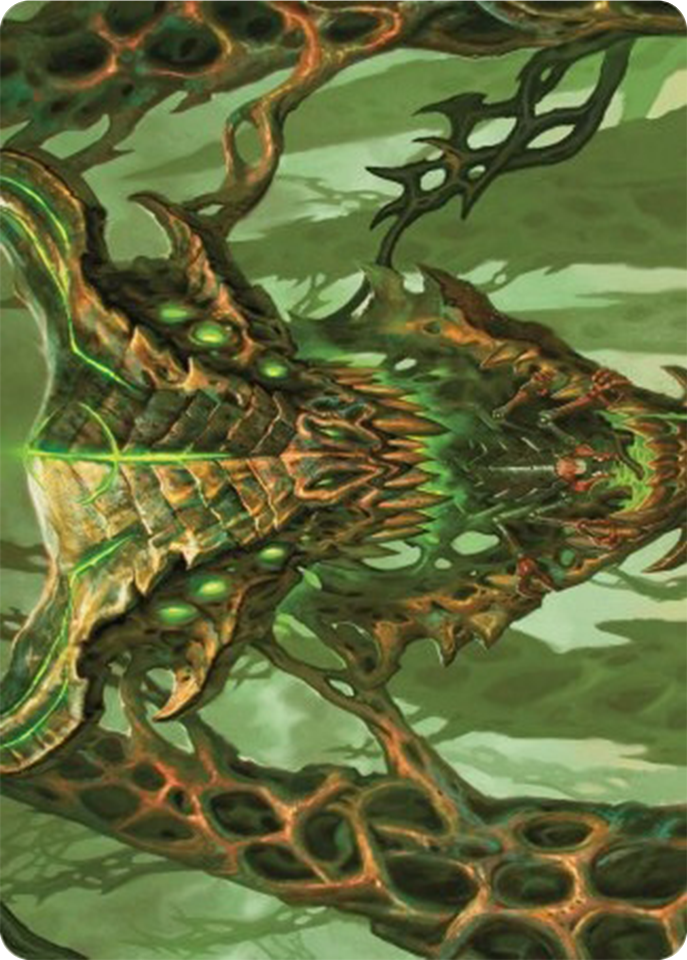 Colossal Dreadmask Art Card [Modern Horizons 3 Art Series] | Black Swamp Games