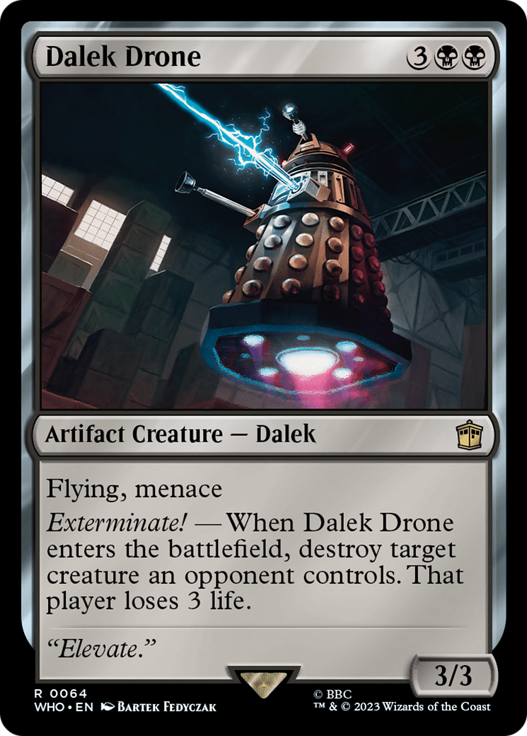 Dalek Drone [Doctor Who] | Black Swamp Games