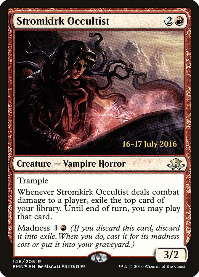 Stromkirk Occultist [Eldritch Moon Prerelease Promos] | Black Swamp Games