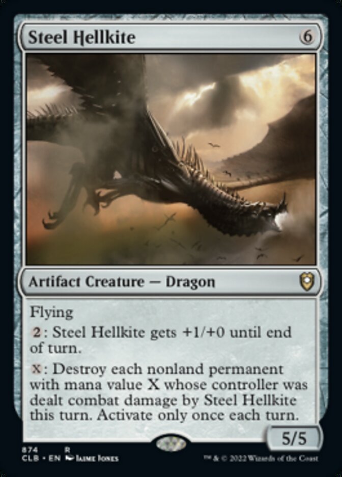 Steel Hellkite [Commander Legends: Battle for Baldur's Gate] | Black Swamp Games