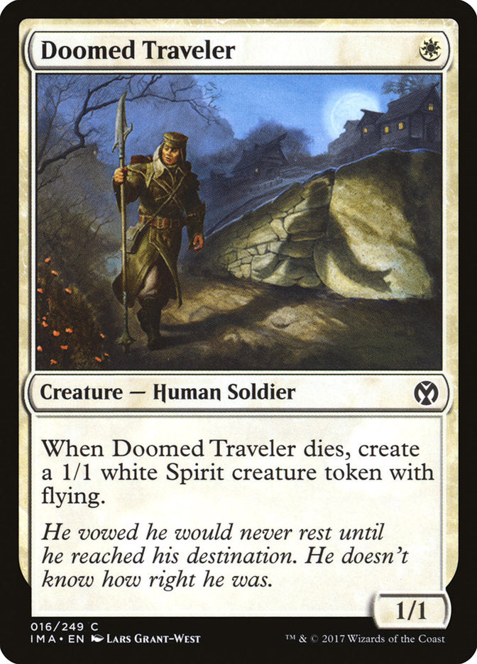 Doomed Traveler [Iconic Masters] | Black Swamp Games