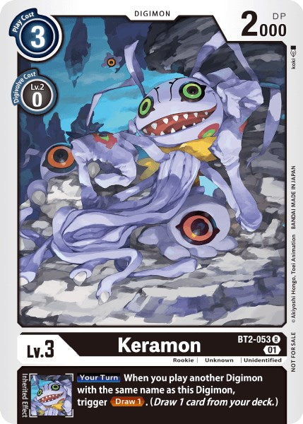 Keramon [BT2-053] (Tamer Party Vol. 3) [Release Special Booster Promos] | Black Swamp Games