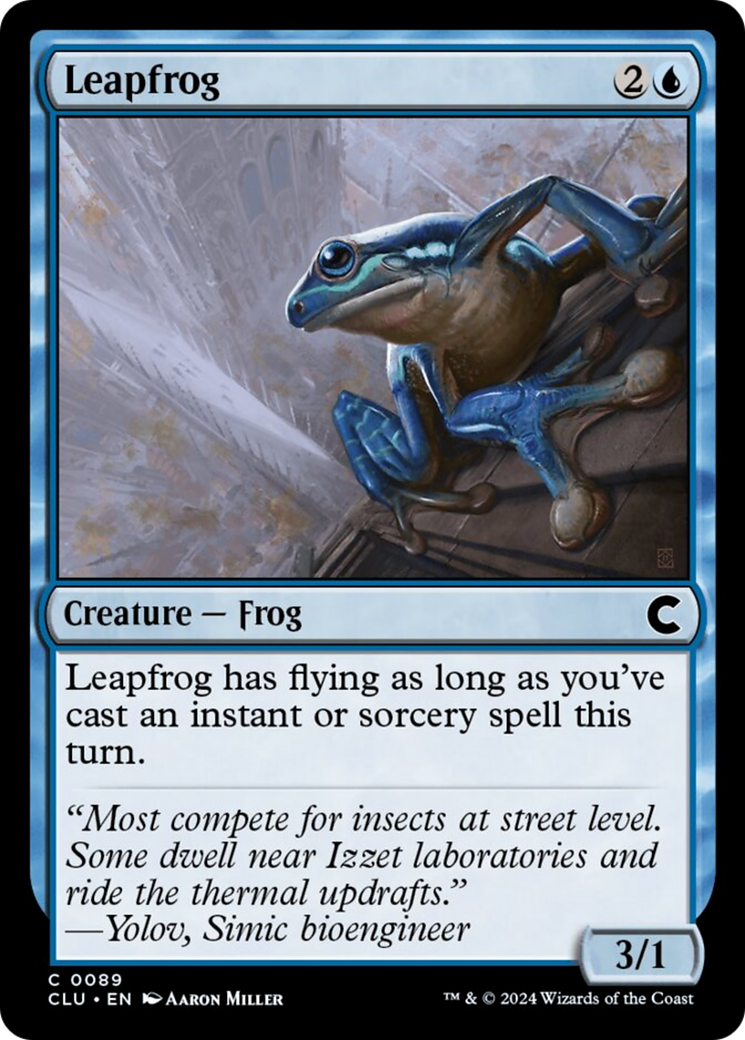 Leapfrog [Ravnica: Clue Edition] | Black Swamp Games