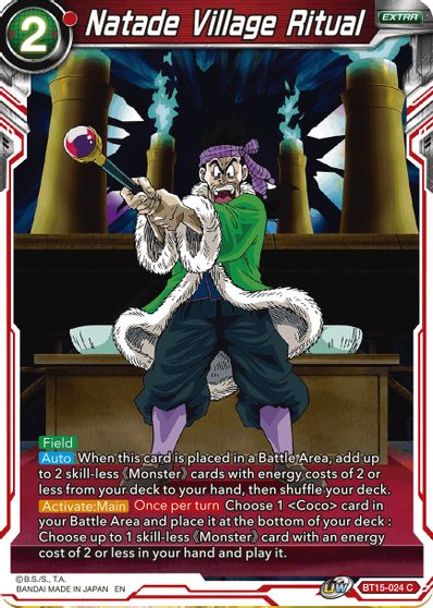 Natade Village Ritual (BT15-024) [Saiyan Showdown] | Black Swamp Games