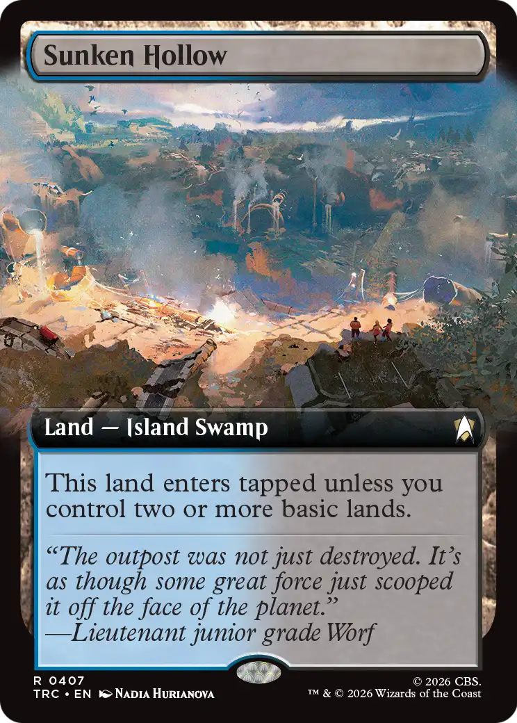 Sunken Hollow (Extended Art) [Star Trek Commander] | Black Swamp Games