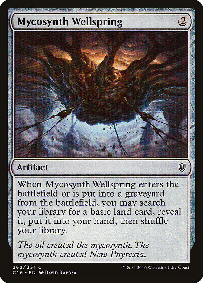 Mycosynth Wellspring [Commander 2016] | Black Swamp Games