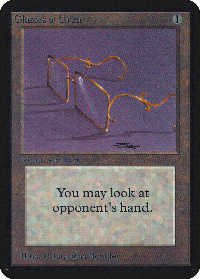 Glasses of Urza [Alpha Edition] | Black Swamp Games
