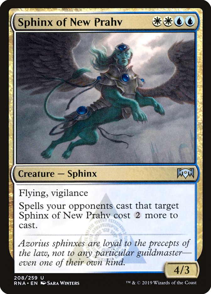 Sphinx of New Prahv [Ravnica Allegiance] | Black Swamp Games