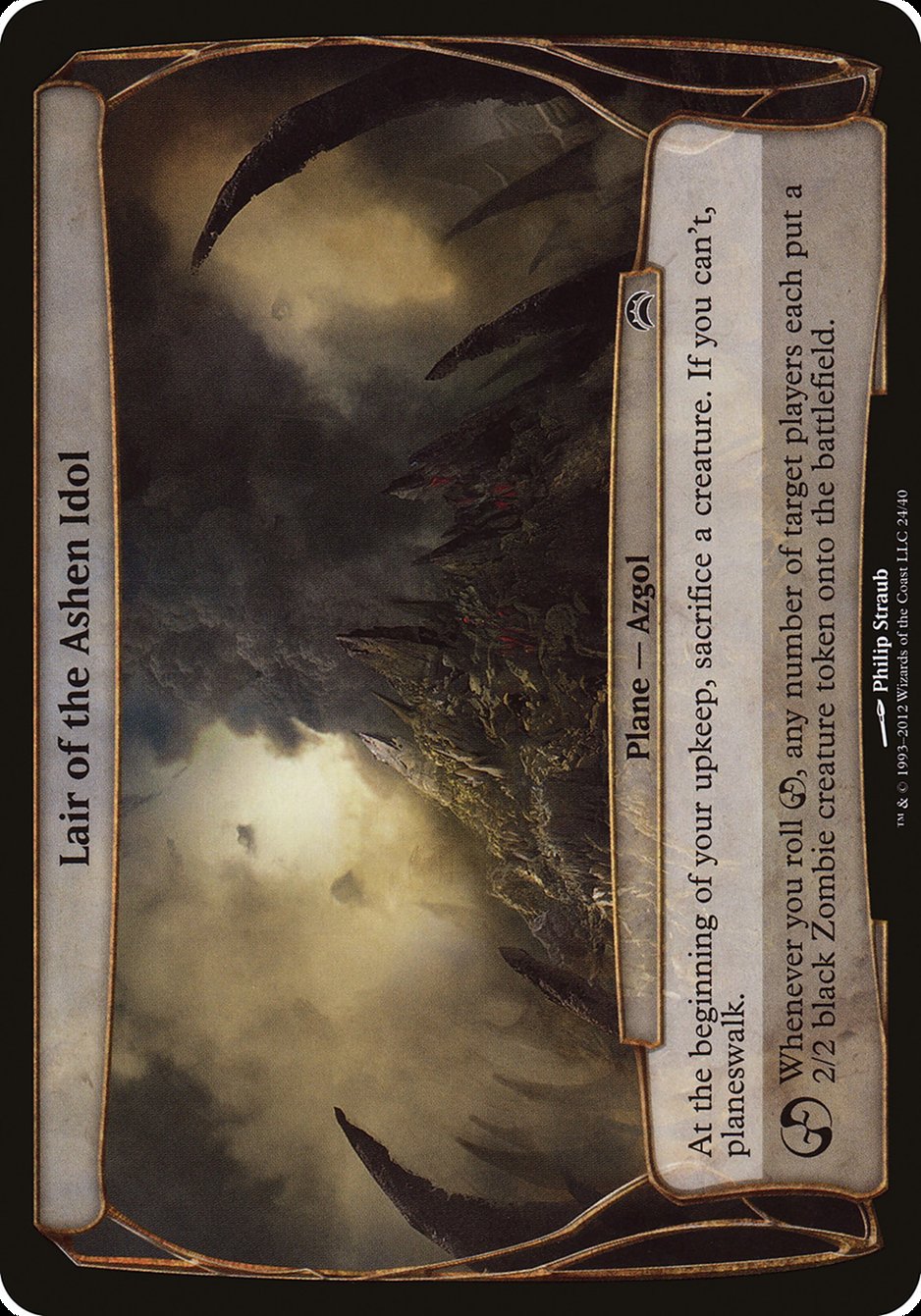 Lair of the Ashen Idol (Planes) [Planechase 2012 Planes] | Black Swamp Games