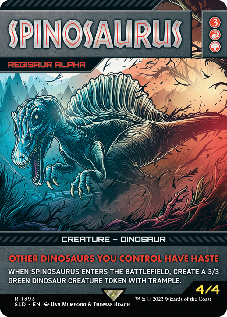 Spinosaurus - Regisaur Alpha [Secret Lair Drop Series] | Black Swamp Games