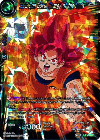 SSG Son Goku, Energy of the Gods (Special Pack Set 6) (P-094) [Promotion Cards] | Black Swamp Games