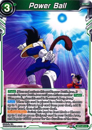 Power Ball (BT7-071) [Assault of the Saiyans] | Black Swamp Games
