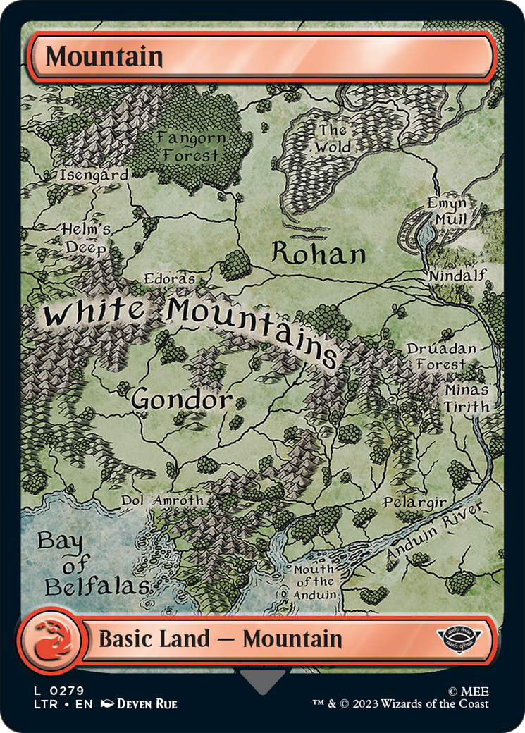 Mountain (279) [The Lord of the Rings: Tales of Middle-Earth] | Black Swamp Games